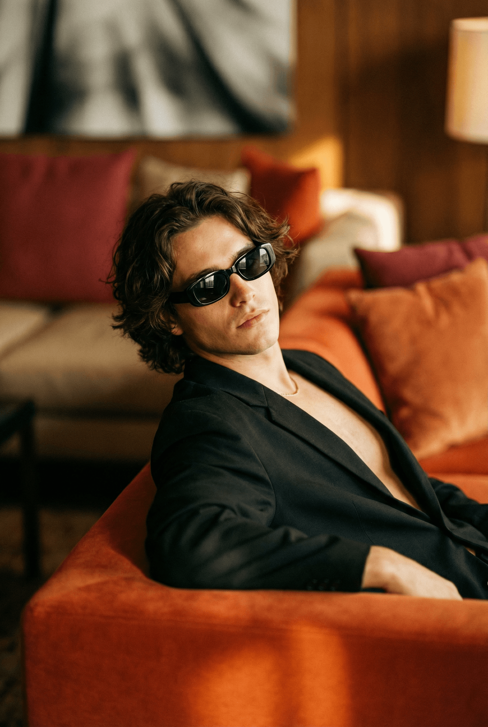 Lüks erkek gözlük koleksiyonu