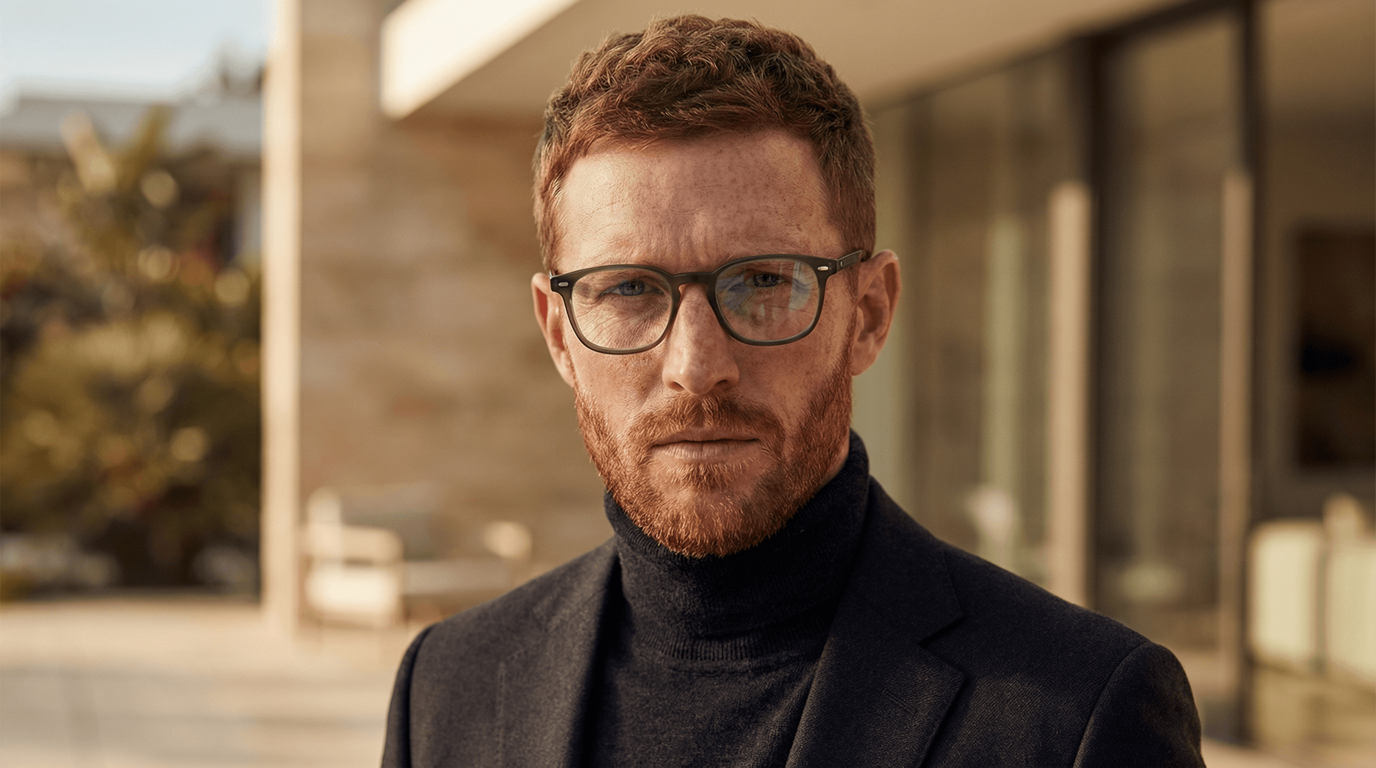 Erkek klasik çerçeve gözlük